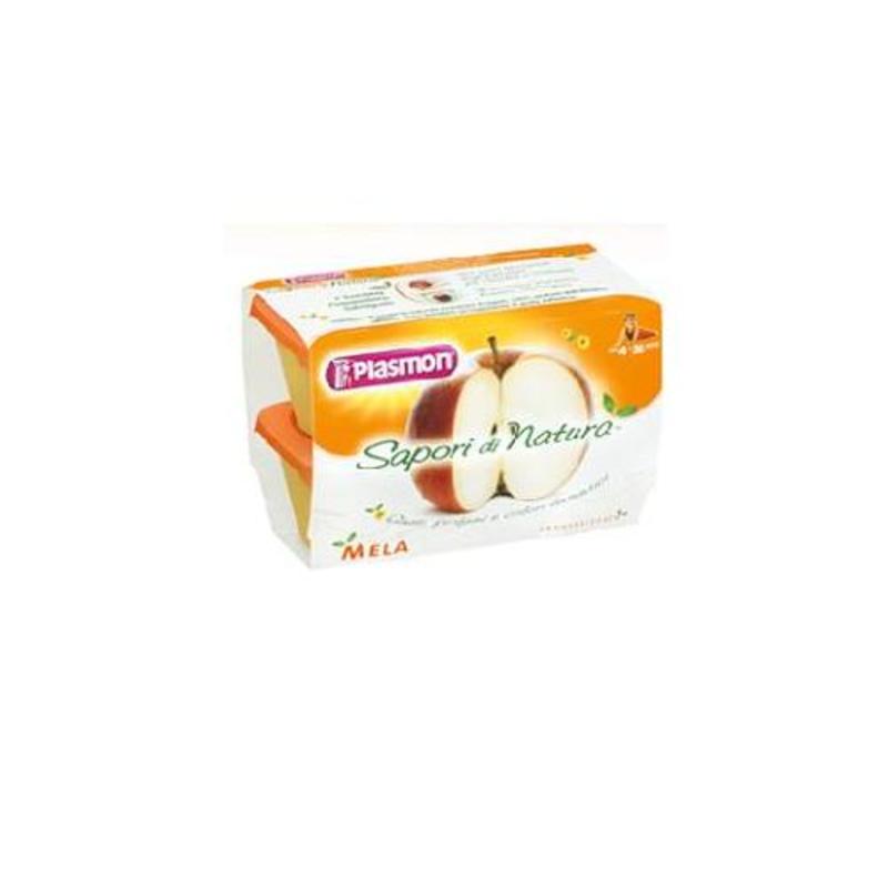 plasmon sapori di natura omogeneizzato mela 4x100 gr