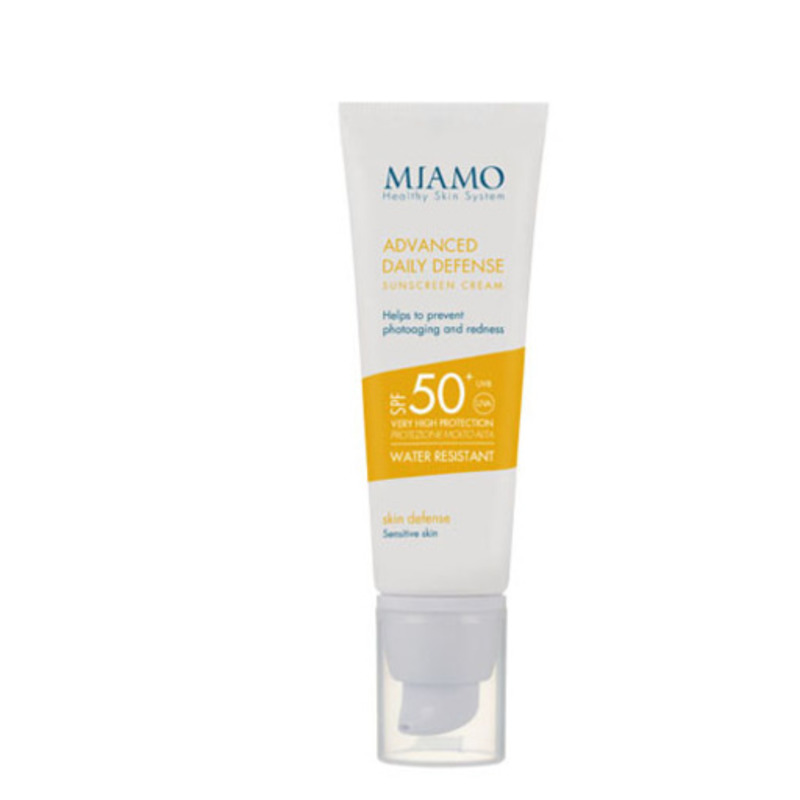 miamo advanced daily defence crema solare spf50+ 50 ml