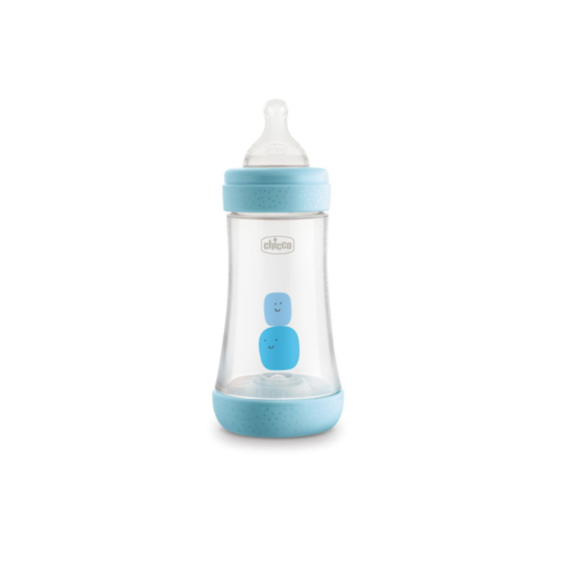 CHICCO BIBERON PERFECT5 BOY 240 ML SILICONE 2 FORI