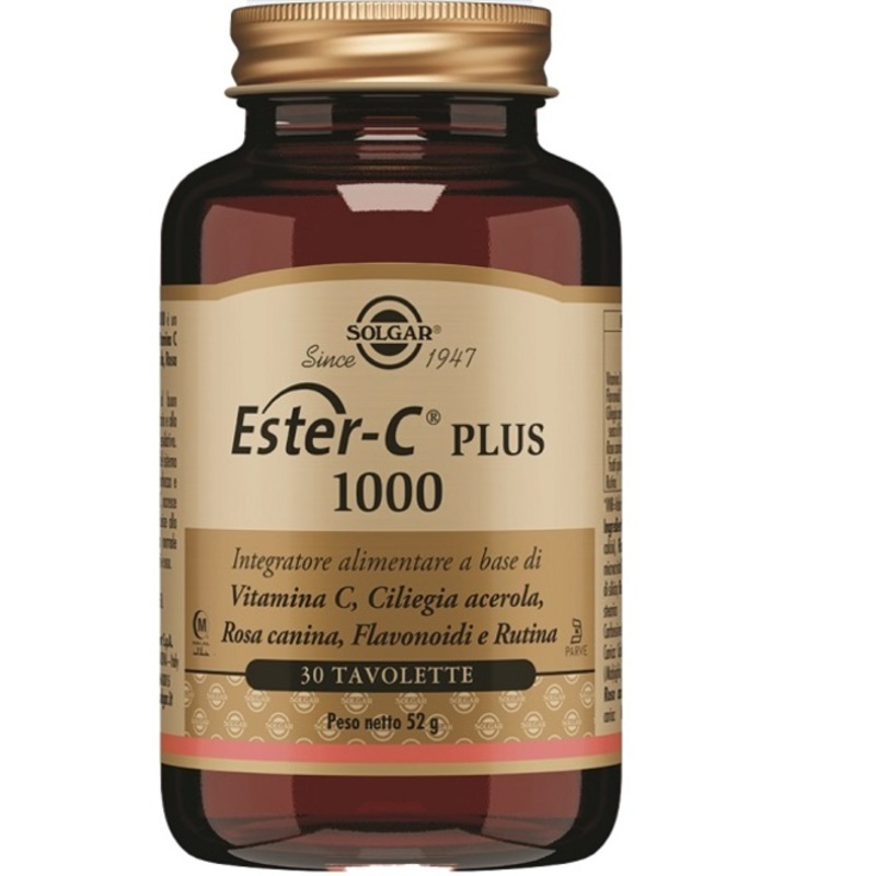 solgar ester c plus 1000 30 tavolette