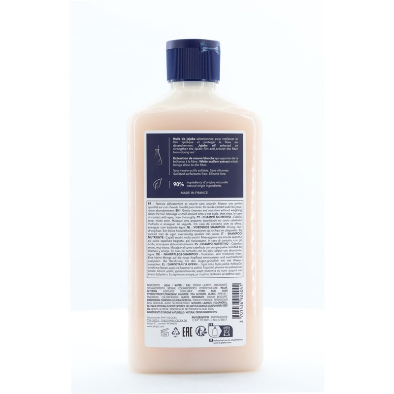 phyto shampoo nutr 500ml 24