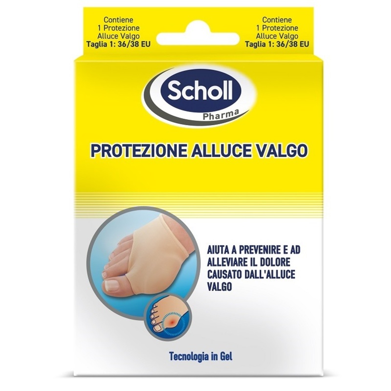 scholl protezione all valgo s