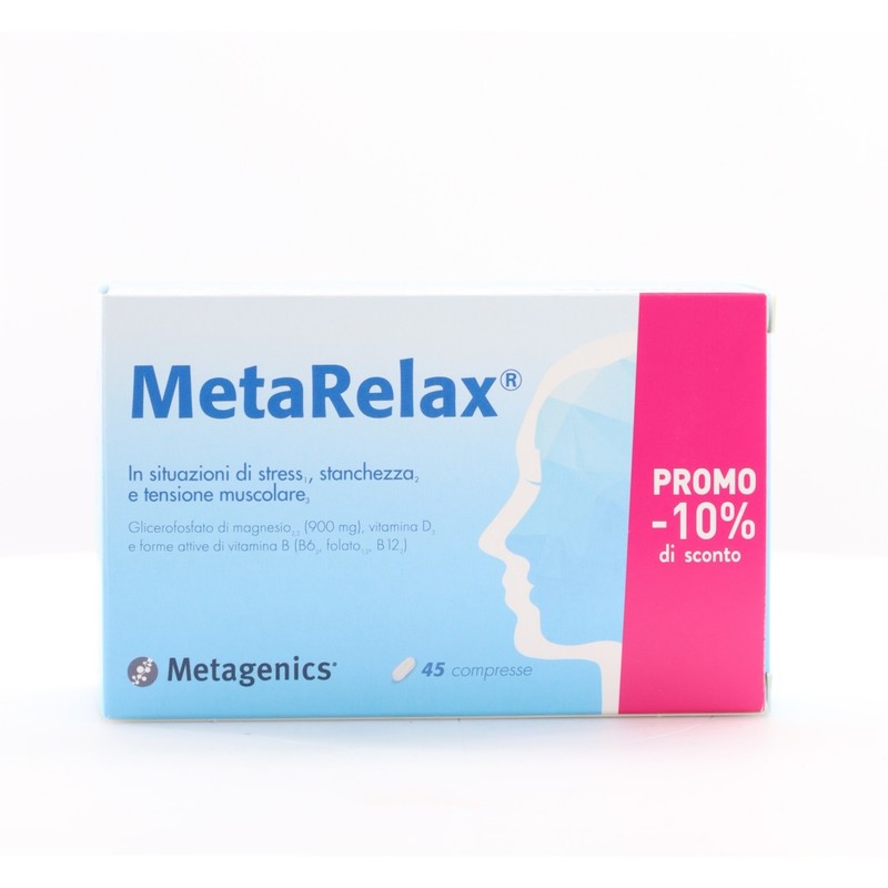 promopack metarelax 45cpr -10%