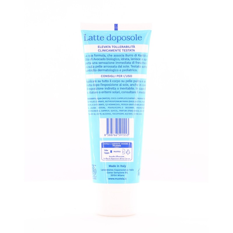 mustela latte doposole 125ml